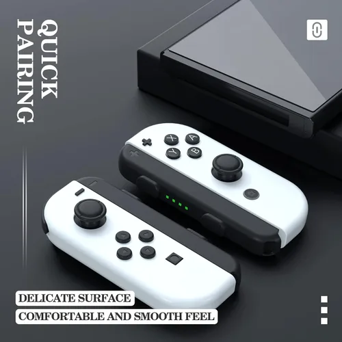 Vista 4 de LESTEDO Joycon Controller Compatible with Switch, Wireless Joy Cons Replacement for Switch Controller, Left and Right Switch Joycons Support Dual