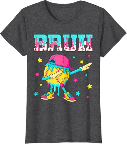 Vista 4 de Baseball Life Style 101 Apparel Youth Drip Baseball Boys Kid Camiseta