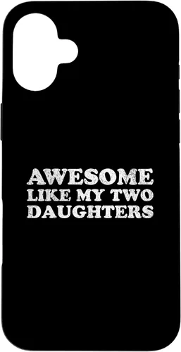 Vista 23 de Awesome Like My Two Daughters for Funny Mom Dad Parent Case for iPhone XR