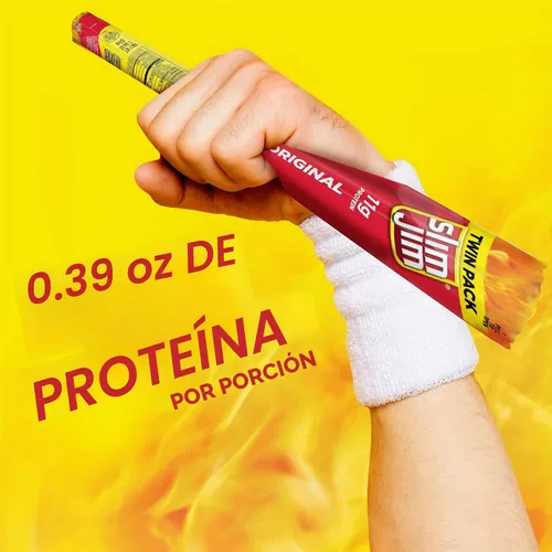 Vista 7 de Slim Jim Palitos de cecina ahumada gigante, sabor original, 1.94 onzas, 24