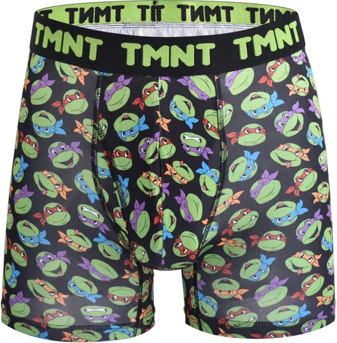 Vista 2 de Teenage Mutant Ninja Turtles Paquete de 3 calzoncillos tipo bóxer cómodos para hombre