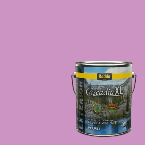 Vista 113 de Rodda Paint CASCADIA XL - Pintura satinada exterior e imprimación en uno, cuarto de galón, banderín para bebé