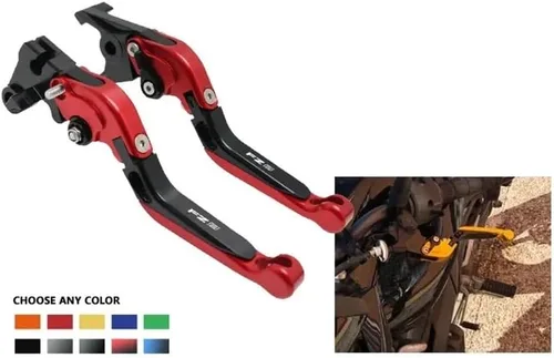 Vista 2 de Clutch Brake Lever for FZ8 FZ-8 2011-2020 Motorcycle Adjustable Folding Extendable Brake Clutch Levers Handle
