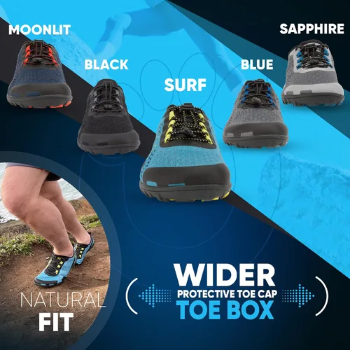Vista 7 de Xero Shoes Aqua X Sport - Zapatos de agua para hombre, ligeros, sin caída
