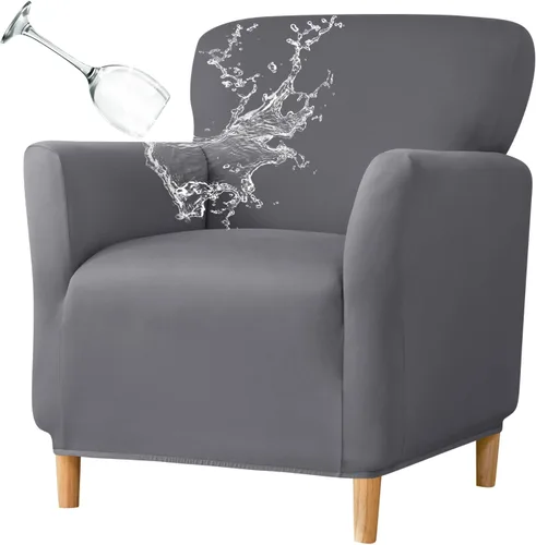Vista 49 de HAOYONG - Funda elástica de terciopelo para silla de banquete, fundas para sillas de 1 pieza, fundas para sillones de sofá, funda suave para sillón