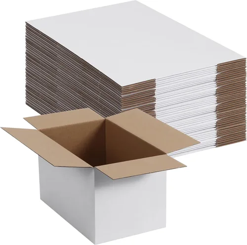 Vista 7 de Paquete de 40 cajas de envío pequeñas de 8 x 6 x 6 pulgadas