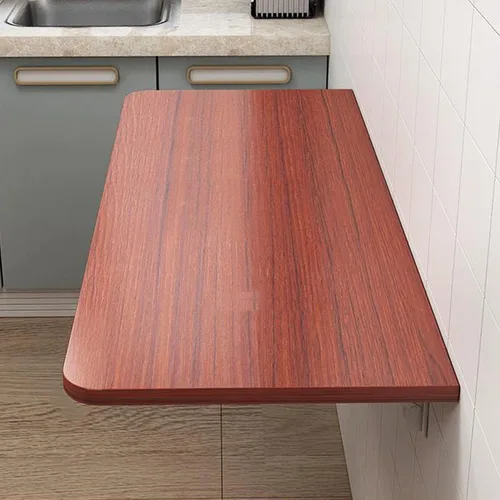 Vista 9 de Mesa plegable de pared para montaje en pared, mesa plegable de pared resistente, complemento perfecto para oficina, lavandería, hogar, bar, cocina