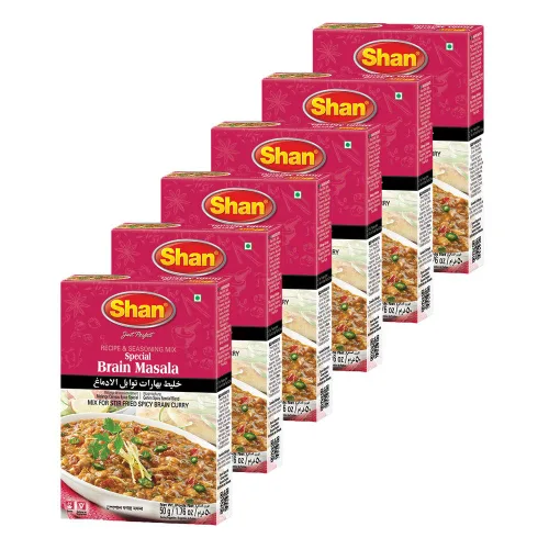 Vista 182 de Shan Chicken 65 - Mezcla de recetas y condimentos de 2.1 oz (60 g) - Polvo de especias para pollo frito picante agridulce - Adecuado