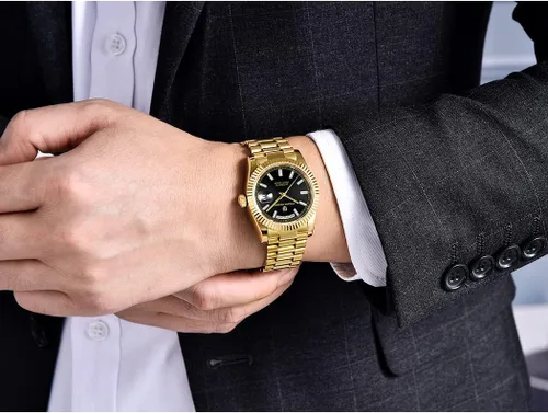 Vista 6 de RollsTimi Pagani Design - Reloj de pulsera para hombre, 1.41 pulgadas, mecánico, automático, de acero inoxidable, resistente al agua, de lujo