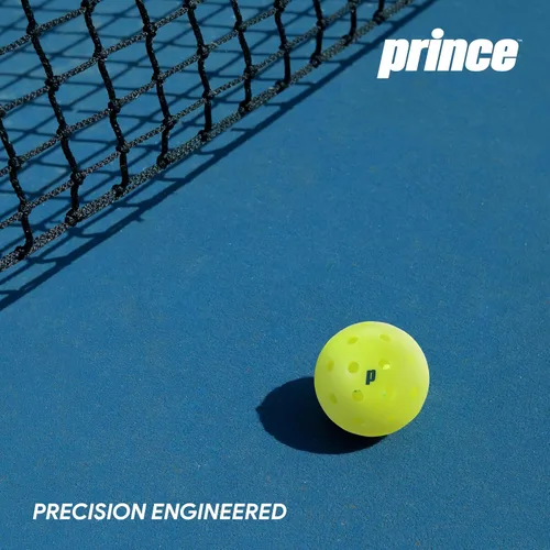 Vista 6 de Prince - Paquete de 12 pelotas de pickleball para exteriores, aprobadas por USAPA, 40 agujeros