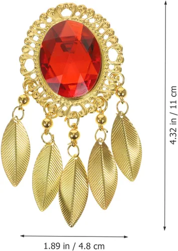Vista 6 de 10 piezas de piedras preciosas colgante encanto con hojas doradas adorno gema colgante joyería brillante bolso encanto desmontable zapatos