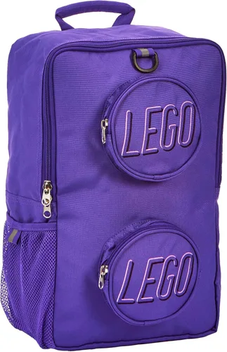 Vista 17 de LEGO Mochila de ladrillo Lego - equipaje de mano morado, Negro, Tamaño único, Mochila