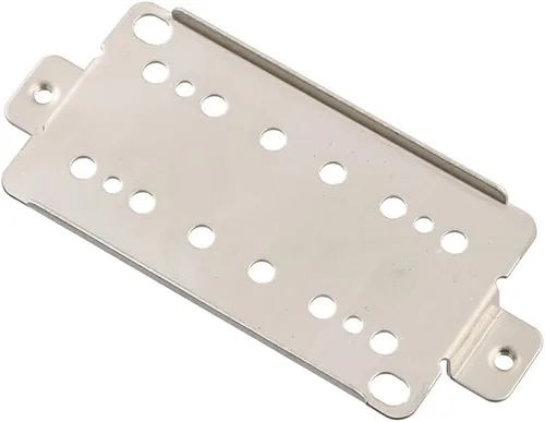 Vista 3 de 2 piezas niquelado Humbucker guitarra Pickup marco base 50/2.047 in patas cortas