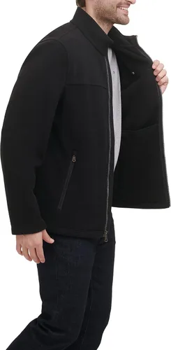 Vista 4 de Tommy Hilfiger - Chaqueta clásica de vellón y cremallera frontal para hombre