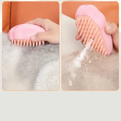 Vista 3 de CEPILLO PARA MASCOTAS CON HUMIDIFICADOR