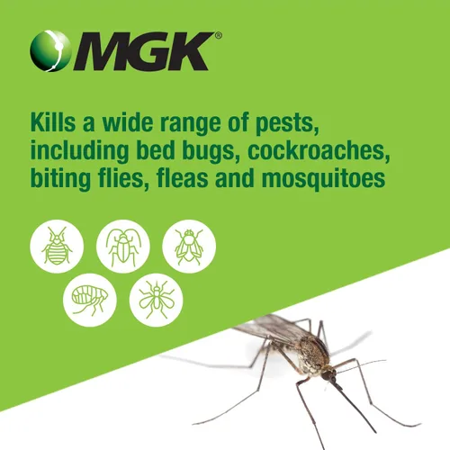 Vista 3 de MGK Onslaught® Insecticida microencapsulado Concentrado de control de plagas para interiores y exteriores para áreas alimentarias o