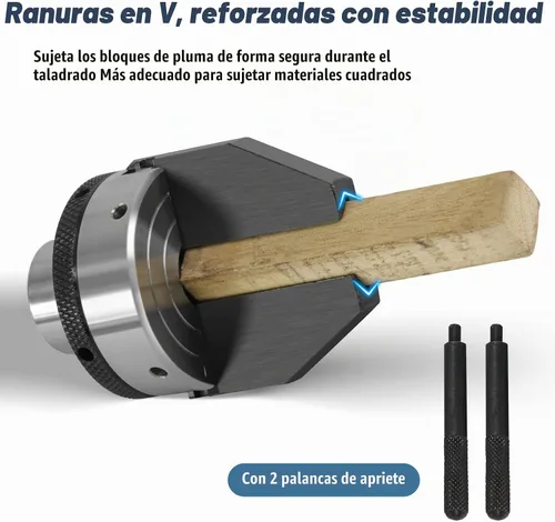Vista 3 de Portabrocas dedicado de 2 pulgadas y 2 mandíbulas de perforación