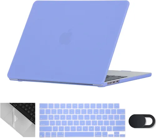 Vista 22 de Se7enline Funda compatible con MacBook Neo de 13 pulgadas, modelo A3404 2026, carcasa dura, cubierta de teclado, cubierta de cámara web, protector