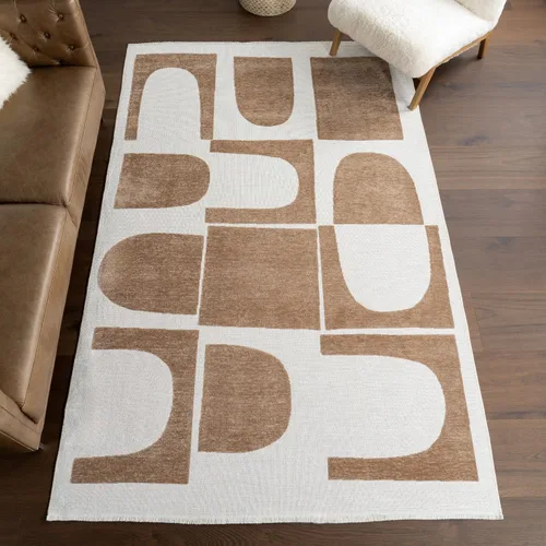 Vista 31 de nuLOOM Versa Collection - Alfombra reversible de 4 x 6 pies, lavable a máquina, resistente a las manchas, fácil almacenamiento, certificado