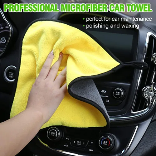Vista 7 de Juego de 62" de cepillo de lavado de coche con mango largo, manopla de microfibra de chenilla, kits de limpieza para parabrisas, limpiaparabrisas