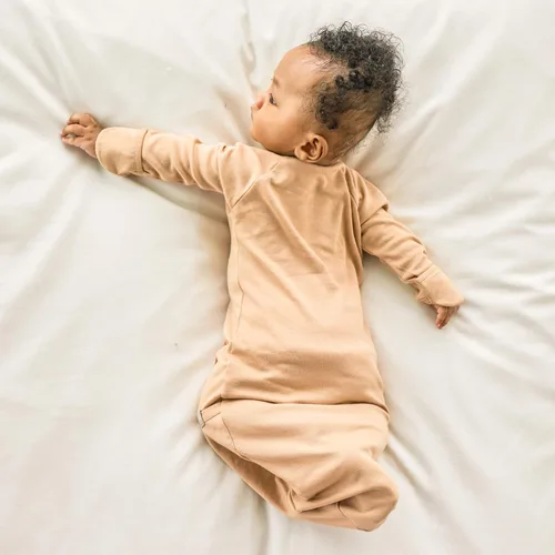Vista 6 de goumikids Viscosa hecha de bambú algodón orgánico convertible vestido de bebé