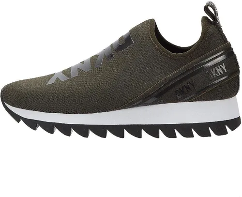 Vista 5 de DKNY Tenis bajos de punto con suela de goma para mujer