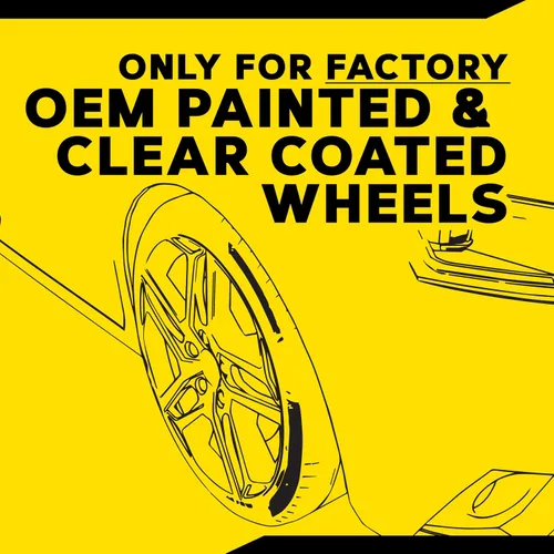 Vista 4 de Meguiar's Hot Rims Limpiador Espumoso de Llantas y Neumáticos - Combina un Limpiador de Llantas y Neumáticos en Un Solo Producto que Elimina