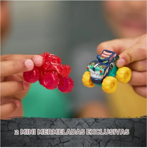 Vista 3 de Monster Jam Mini Jams Megalodon Barnacle Blaster Monster Truck Playset