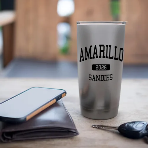 Vista 7 de Amarillo High School Class of 2026 AMARILLO TX Stainless Steel Insulated Tumbler