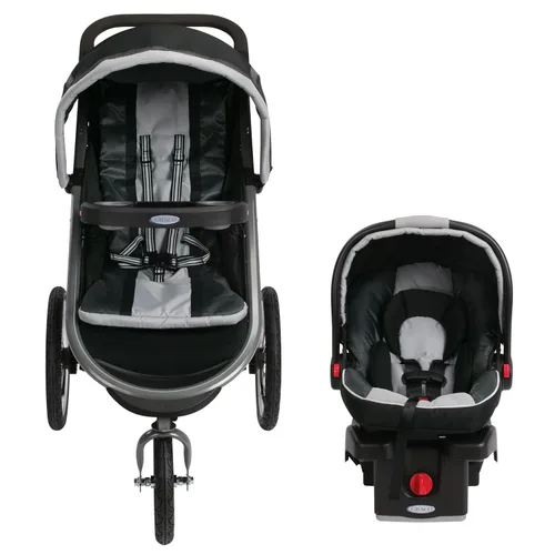 Vista 2 de Carrito de bebé Graco FastAction con sistema doblador basculante, Gotham