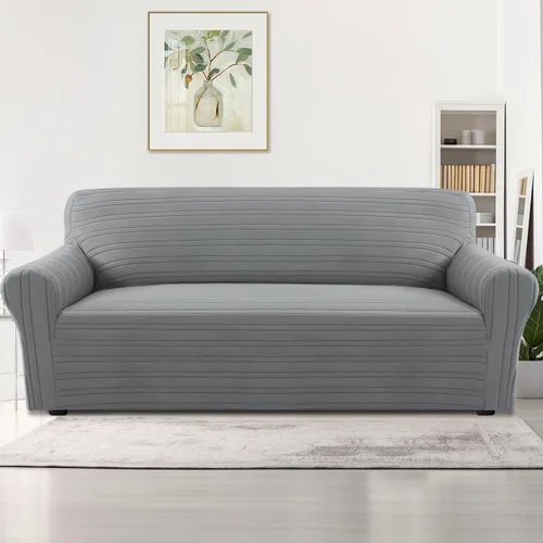 Vista 38 de H.VERSAILTEX Fundas de Loveseat de Alta Elasticidad, Funda de Sofá de 1 Pieza Antideslizante con Parte Inferior Elástica, Fundas de Sofá Gruesas