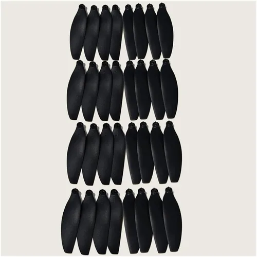 Vista 3 de 8 unids/set hélice apto para E88 EVO Drone sin escobillas Quadcopter Hoja principal Rotor parte accesorio (16PCS)