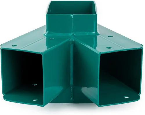Vista 4 de A-Frame Swing Set Soporte medio, Soporte de hardware de columpio de madera DIY, Piezas de equipo de patio de recreo, Verde