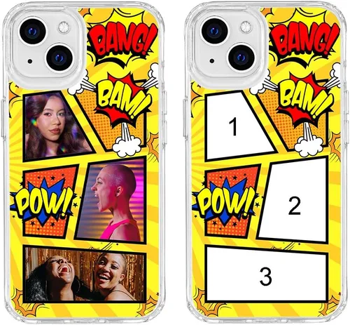 Vista 313 de Funda de teléfono personalizada para Apple iPhone 8 Plus iPhone 7 Plus, personalizada con foto, imagen, texto, imagen, diseño de imagen