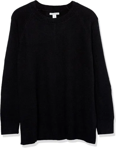 Vista 8 de Tienda Essentials Women's Crewneck Sweater, Classic-Fit, Soft Touch, Long Sleeve, Plus-Size Available