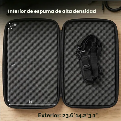 Vista 8 de Gearlux Estuche rígido para controlador de DJ para Pioneer DDJ-REV1