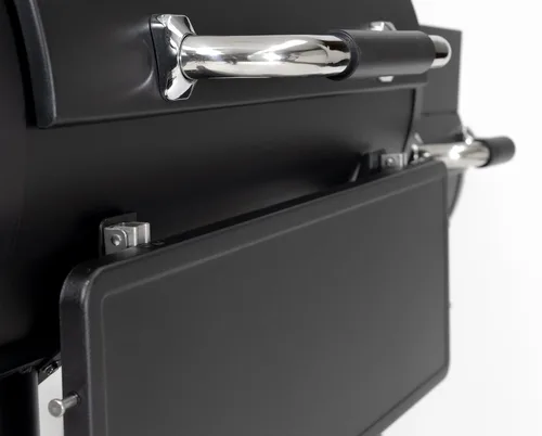Vista 14 de Broil King 955050 Regal Charcoal Offset 400 Ahumador y Parrilla, Negro