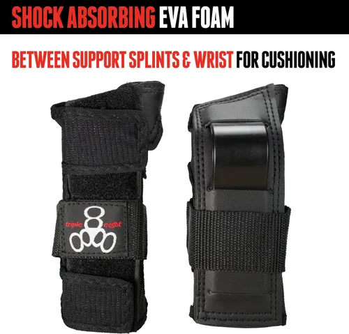 Vista 4 de Triple Eight WRISTSAVER Wrist Guards – Ideal for Skateboarding, in-line Skating, and Roller Skating