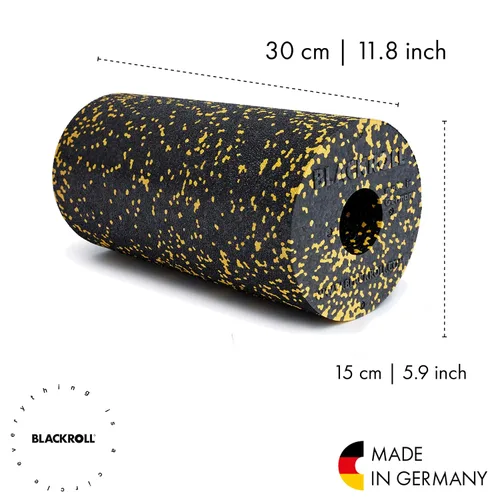 Vista 2 de 30-2700 estándar BLACKROLL altura 7", ancho 7", 12", Negro / Amarillo, 1