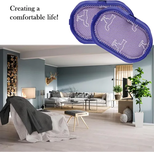 Vista 6 de Paquete de 2 filtros para Dyson DC30/DC31/DC34/DC35/DC44/DC45 Digital Slim, DC56 lavable prefiltro de repuesto compatible con aspiradoras Dyson