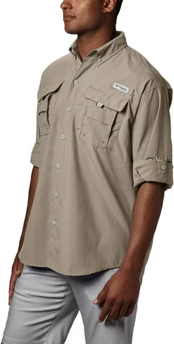 Vista 4 de Columbia PFG Bahama II - Camisa de pesca de manga larga para hombre, SPF 30