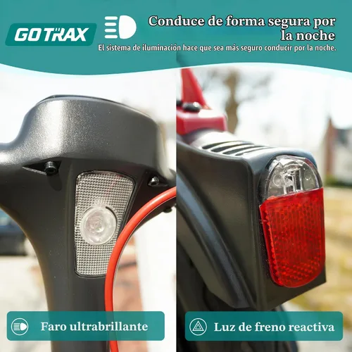 Vista 5 de Gotrax Electric Scooter for Adults, 8.5" Tire Max14 Miles&15.5Mph by 250W