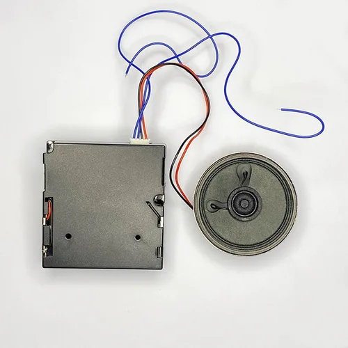 Vista 4 de Fancyes Caja de timbre de música DIY con bocina, funciona con pilas, mecanismo de reloj de pared, piezas de reloj, herramienta de reparación