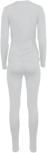 Vista 3 de Nautica Conjunto de ropa interior térmica de manga larga para mujer