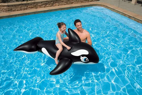 Vista 3 de Ballena Flotador Para Niños 76x47