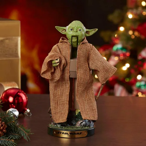 Vista 2 de Kurt Adler SW6162L 12" Star Wars Hollywood Yoda Cascanueces