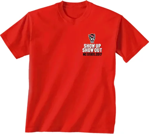 Vista 45 de NCAA Football Schedule 2017 Camisa de manga corta