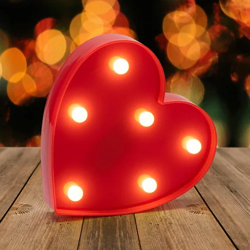 Vista 23 de Letras Iluminadas, Luces de Letras LED 26 del Alfabeto, Letra Iluminada Decorativa, Letras de Marquesina LED que Funcionan con Pilas para Fiesta