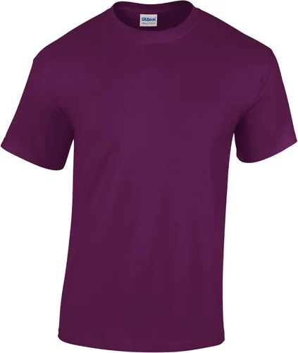 Vista 89 de Gildan Camiseta G500 para hombre Ceniza/baya