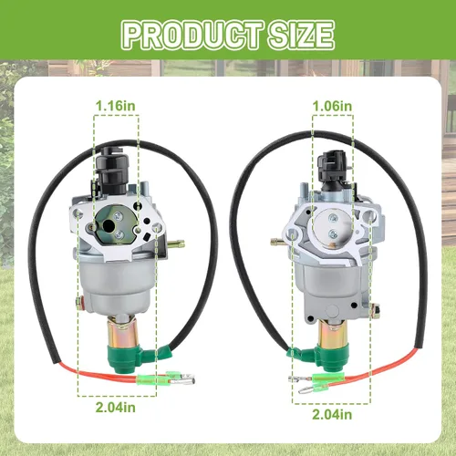 Vista 6 de Carburador eléctrico auto 16100-ZE3-704 para Honda EB5000X EB6500X EB6500SX EM5000SX EW171 generador con filtro de aire con filtro de combustible